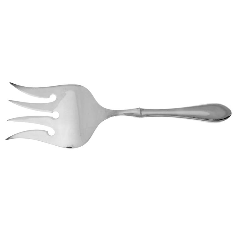 Salerno (Stainless) Fish Serving Fork with Stainless Tines HC