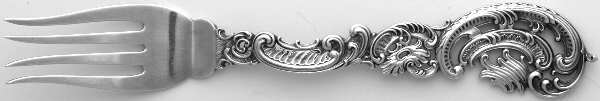 Du Barry Pierced (Sterling) Large Chipped Beef Fork