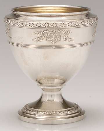 Marie Antoinette-Chased (Sterling, Hollowware) Waste Bowl