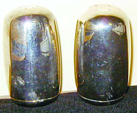 Silverplate Hollowware Salt & Pepper Set
