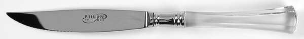 Venus-Clear Individual Steak Knife Hollow Handle