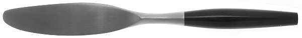 Kongo-Black (Stainless, Bright Gloss Handle) Modern Hollow Knife