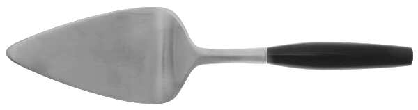 Kongo-Black (Stainless, Bright Gloss Handle) Pie Server with Stainless Blade