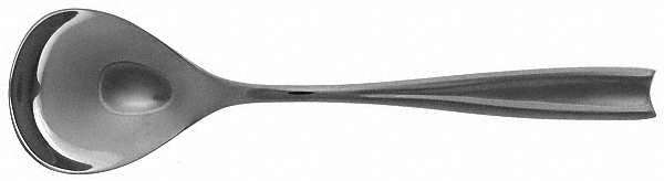 LYRIC-LYRA (Stainless, Concave Tip) Sugar Shell Spoon