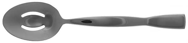 Wave (Stainless) Pierced Solid Serving Spoon