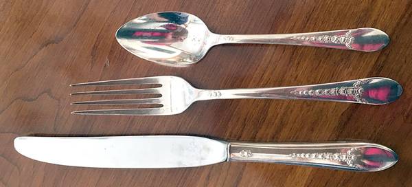 Petit Point (Sterling) Teaspoon