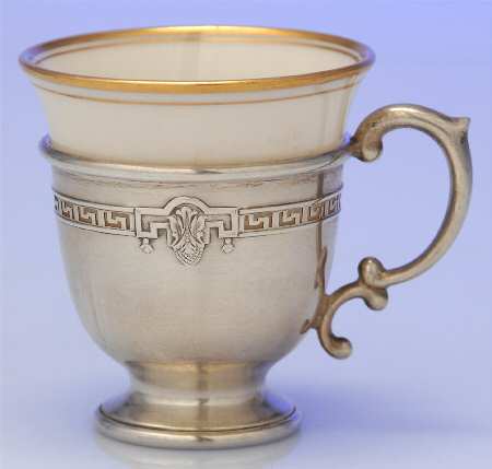 AH153-68 (Sterling, Hollowware) Demitasse Cup with Liner