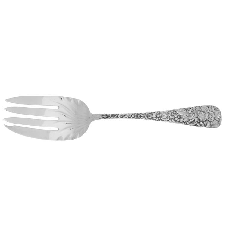 DUS26 (Sterling) Solid Salad Serving Fork