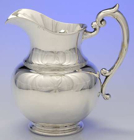 608 (Sterling, Hollowware) 80 Oz Water Pitcher