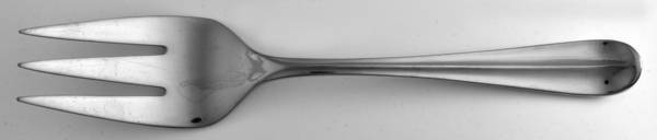 Alsace (Stainless) Medium Solid Cold Meat Serving Fork