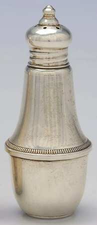 Sterling Hollowware Weighted Salt Shaker