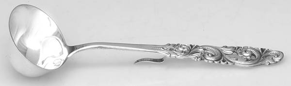 Tele (Sterling) Ladle-Gravy/Solid Piece W/Hook
