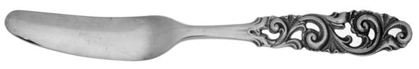 Tele (Sterling) Flat Handle Butter Spreader