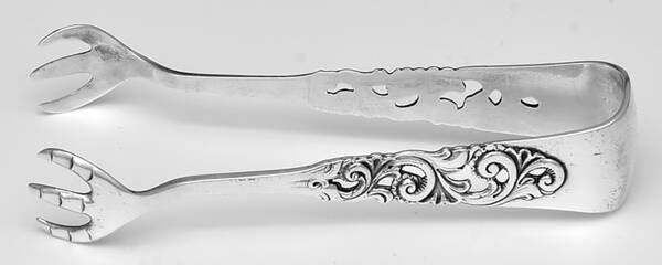 Tele (Sterling) Sugar Tongs