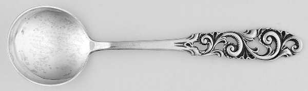 Tele (Sterling) Round Bowl Soup Spoon (Bouillon)