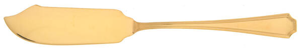 Fairfax-Gold Vermeil (Sterling) Flat Handle Master Butter Knife