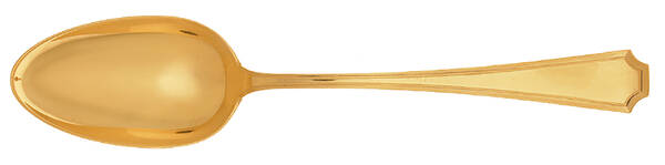 Fairfax-Gold Vermeil (Sterling) Tablespoon (Serving Spoon)