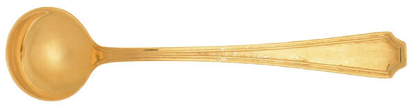 Fairfax-Gold Vermeil (Sterling) Individual Salt Spoon