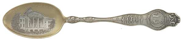 States &amp; Cities Souvenir Spoons(Sterling) by Dominick &amp; Haff