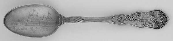 States & Cities Souvenir Spoons(Sterling) Illinois Teaspoon