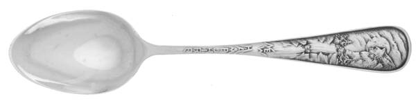 Sterling Souvenir Spoons Demitasse Spoon