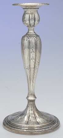 970-90 (Sterling, Hollowware) Weighted Candlestick