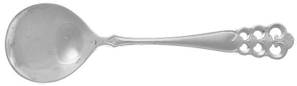 Norrona (Silverplate) Round Bowl Soup Spoon (Cream Soup)