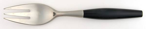 Kongo-Black (Stainless, Satin) Individual Salad Fork