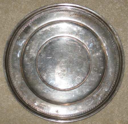 A342 (Sterling, Hollowware) 10" Sandwich Plate