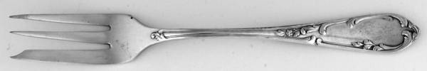 DS22 (Silverplate) Individual Cake Fork