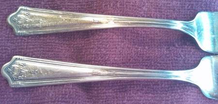 DS23 (Silverplate) Individual Salad Fork