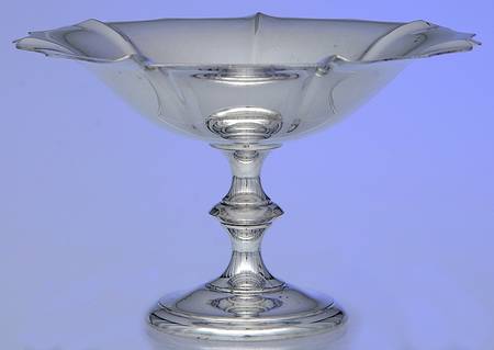 Wakefield (Silverplate, Hollowware) Round Compote (Height X Width)