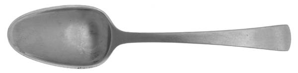 DAS53 (Stainless) Straight Handle Baby Spoon