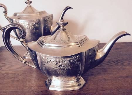 1428 (Sterling, Hollowware) Teapot