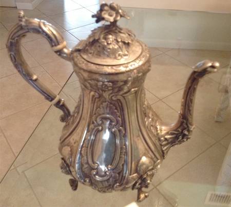 D1H1 (Sterling, Hollowware) Coffee Pot