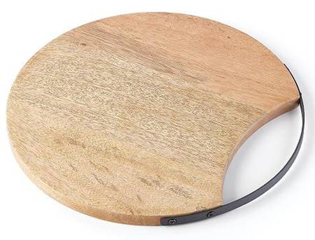 Moby (Aluminum, Hollowware) Wood Cutting Board
