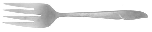 Climax (Stainless) Medium Solid Cold Meat Serving Fork