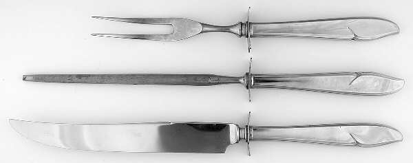 Climax (Stainless) Small Steak 3-Piece Carving Set with Stainless Blade