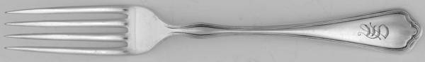 Colonial (Silverplate, 1908) Monogram Fork