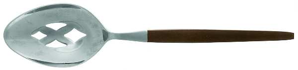 Canoe Muffin (Stainless) Pierced Tablespoon (Serving Spoon)
