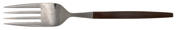 Canoe (Stainless) Medium Solid Cold Meat Serving Fork