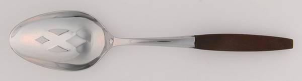 Canoe (Stainless) Pierced Tablespoon (Serving Spoon)