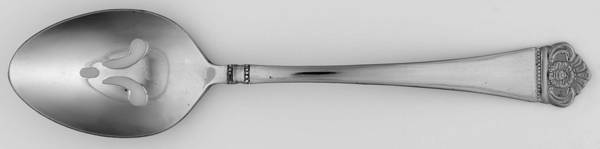 Classic Crest (Stainless) Pierced Tablespoon (Serving Spoon)
