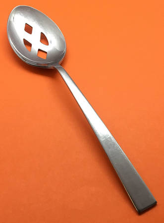 Clearbrook (Stainless) Pierced Tablespoon (Serving Spoon)