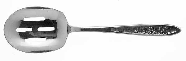 Country Garden (Stainless) Solid Pierced Casserole Spoon