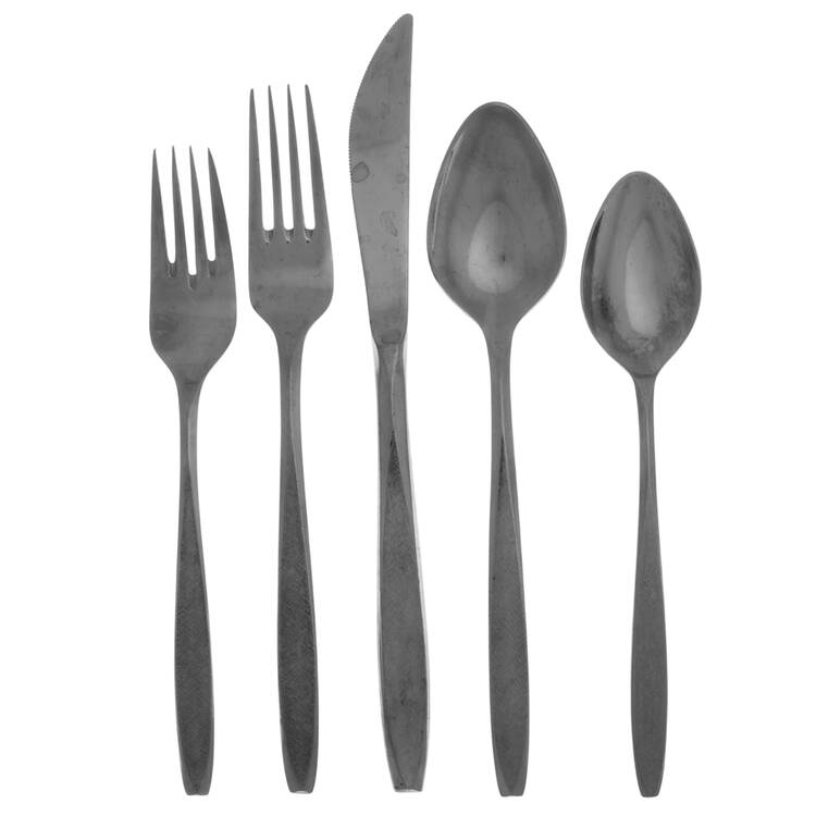 Corsair (Stainless) 40  Piece Estate Set by Ekco Silver