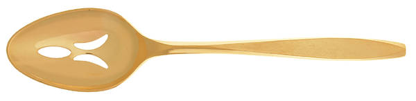 Corsair (Gold Electroplate) Pierced Tablespoon (Serving Spoon)