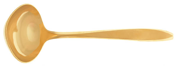 Corsair (Gold Electroplate) Solid Gravy Ladle