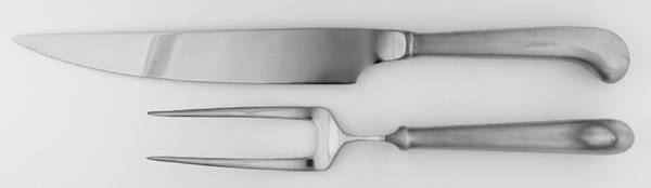 Colonial Richmond (Stainless) Large 2-Piece Roast Carving Set w/Stainless Blade