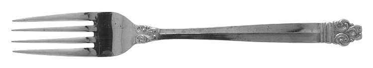Crown Tiara (Stainless) Fork